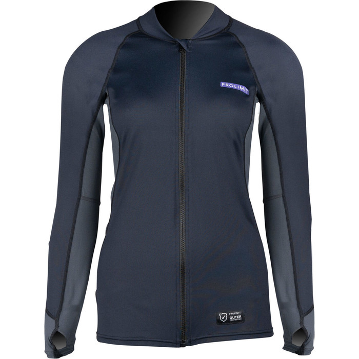 2024 Prolimit Pg Sup Quick Para Mujer Dry Top 400.14700.040 - Negro / Lavanda